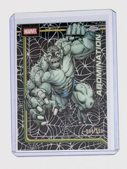 Topps Chrome Marvel Abomination #044/399 Trading Card
