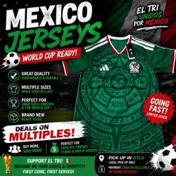 Mexico Soccer Jerseys – World Cup Ready! 🇲🇽