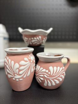 tazas de barro 