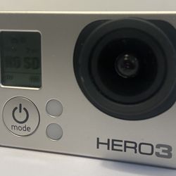 GoPro HERO3 Silver Camera Bundle with 32GB SD Card  (#989)