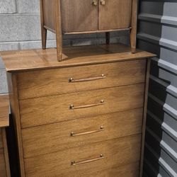 Bedroom Set Four Piece Solid Wood