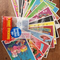 Garbage Pail Kids Series 2 Complete Set Plus Wrapper