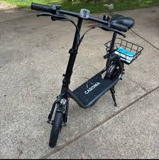 Werhy electric scooter (with basket and seat)