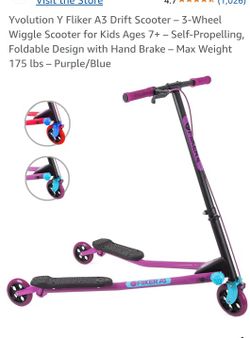 RED Flicker A3 DRIFT SCOOTER