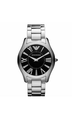 Armani Emporio Slim Analog Black Dial wrist watcg