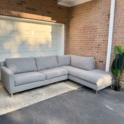 Gray sectional - Wayfair 