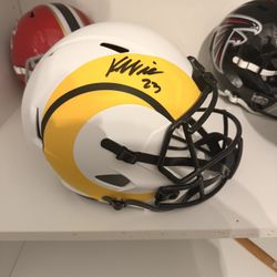 Kyren Williams Lunar Eclipse Signed replica speed helmet