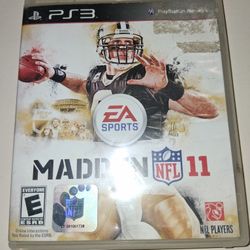 PS3 Madden 11