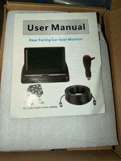 Baby camera for car