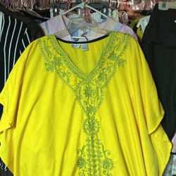 Women’s Dress One Size Fits All Yellow 