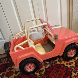 Doll Car Toddler Toys Pink Jeep 