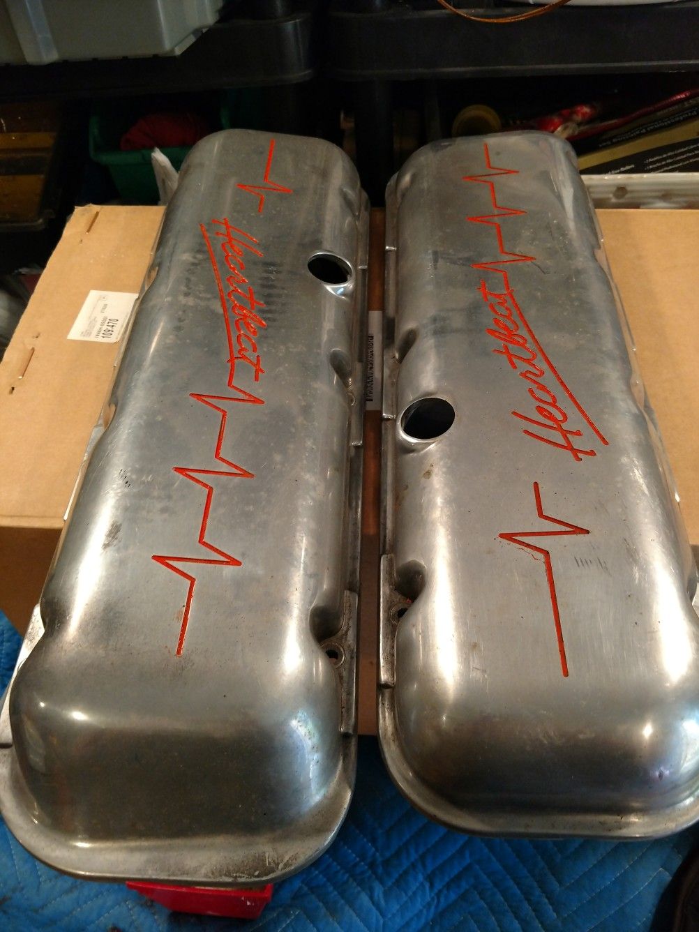 Big block Chevy valve covers
