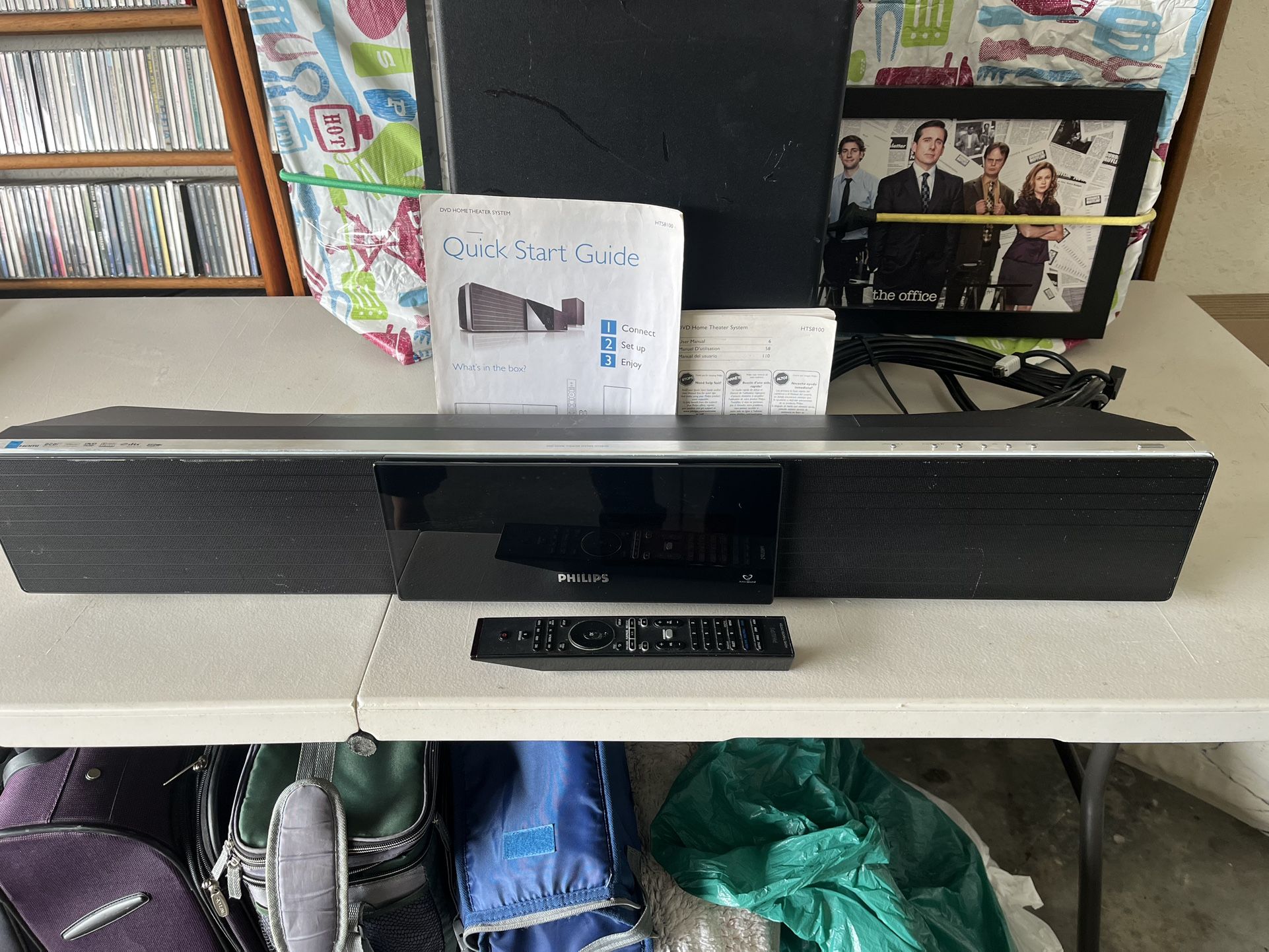 DVD Multimedia Player/ Remote Control/ Subwoofer