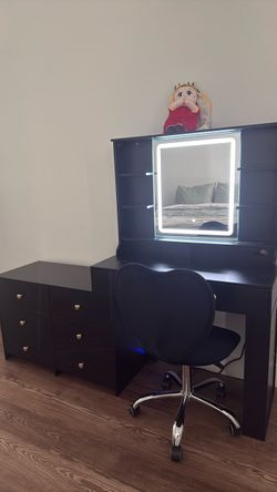 Vanity with Chair