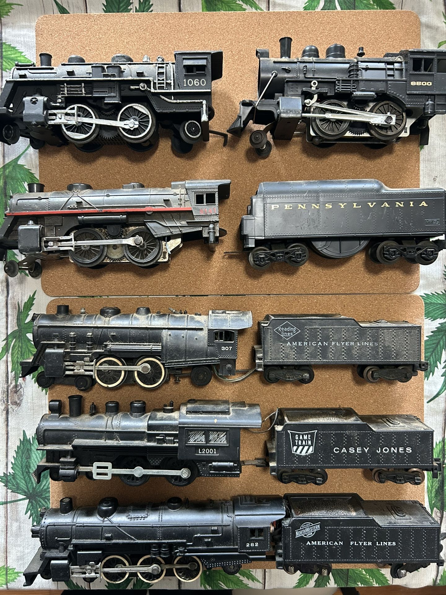 Vintage Lionel & American Flyer Trains - O,S,HO Gauge