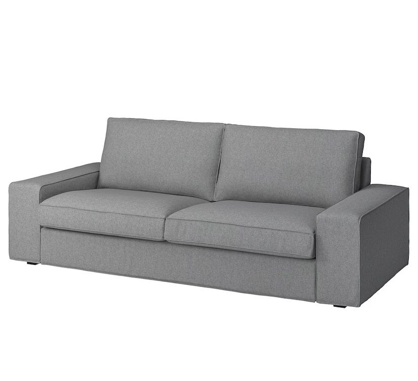 KIVIK Sofa cover, Tibbleby beige/gray