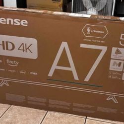 Hisense 55 inch 4k TV model 55A7NF brand new