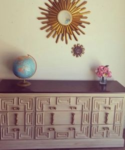 Custom Painted Dresser