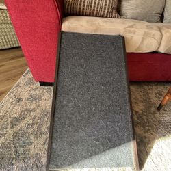 Wood and Felt Pet Ramp For Dogs Or Cats