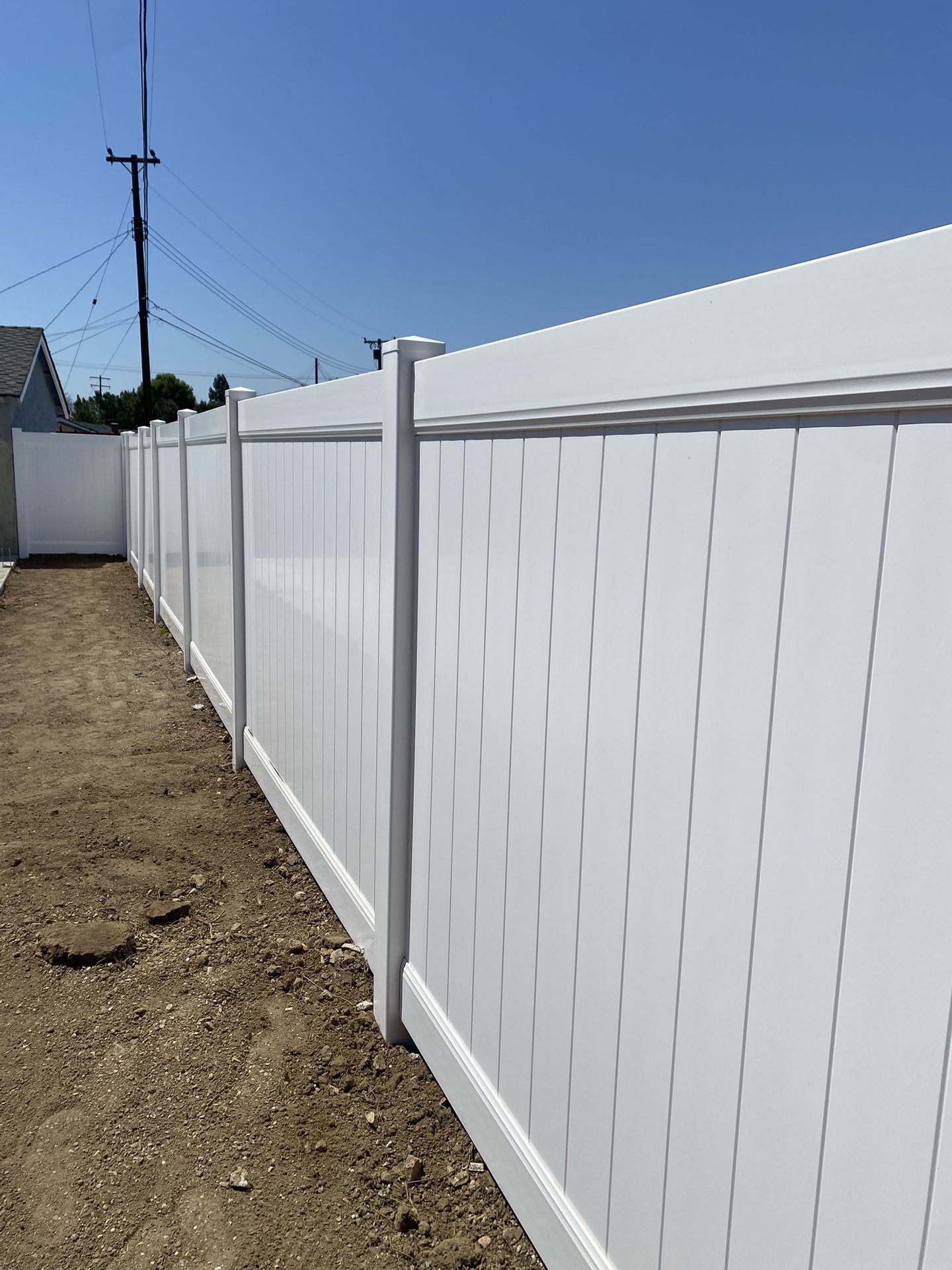 Vinyl Fence