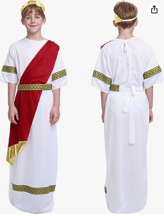 Greek Toga Costume for Boys