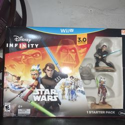 NEW Nintendo Wii U Star Wars 3.0 Edition Disney Infinity 1 Starter Pack.