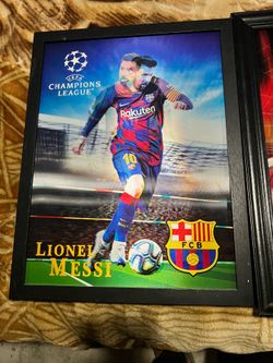 Lionel Messi 3D Frame