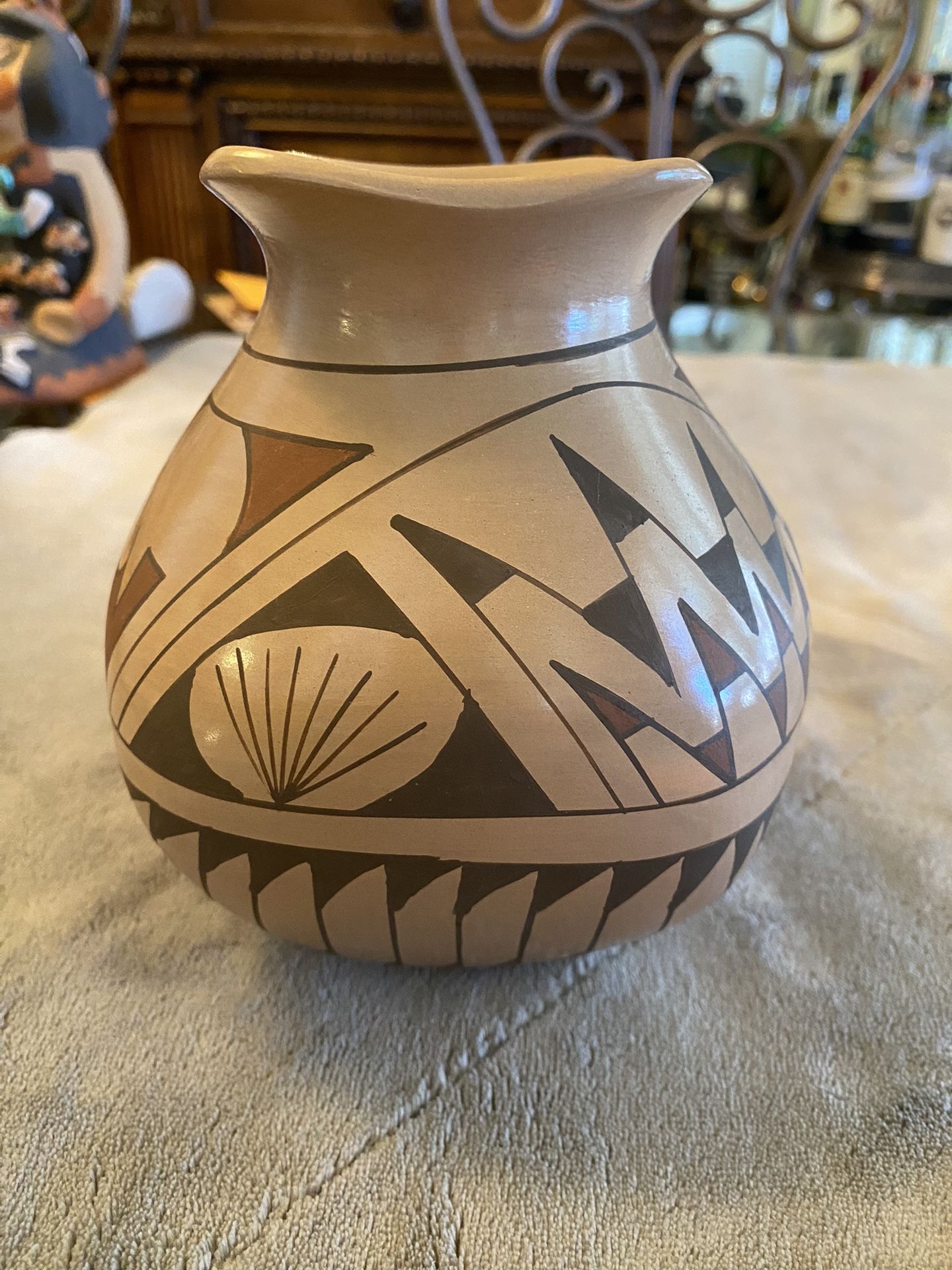 Martha VillalPando Hopi Pottery Base