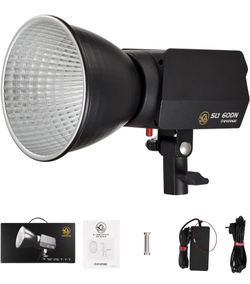 IFOOTAGE Bowens SL1 60DN LED Video Light，70W Continuous LED Lighting with 5600k Daylight,CRI 98+,Brightness 12200lux