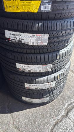 Hankook Kinergy ST 225/70R14 99T Tires – Set of 4