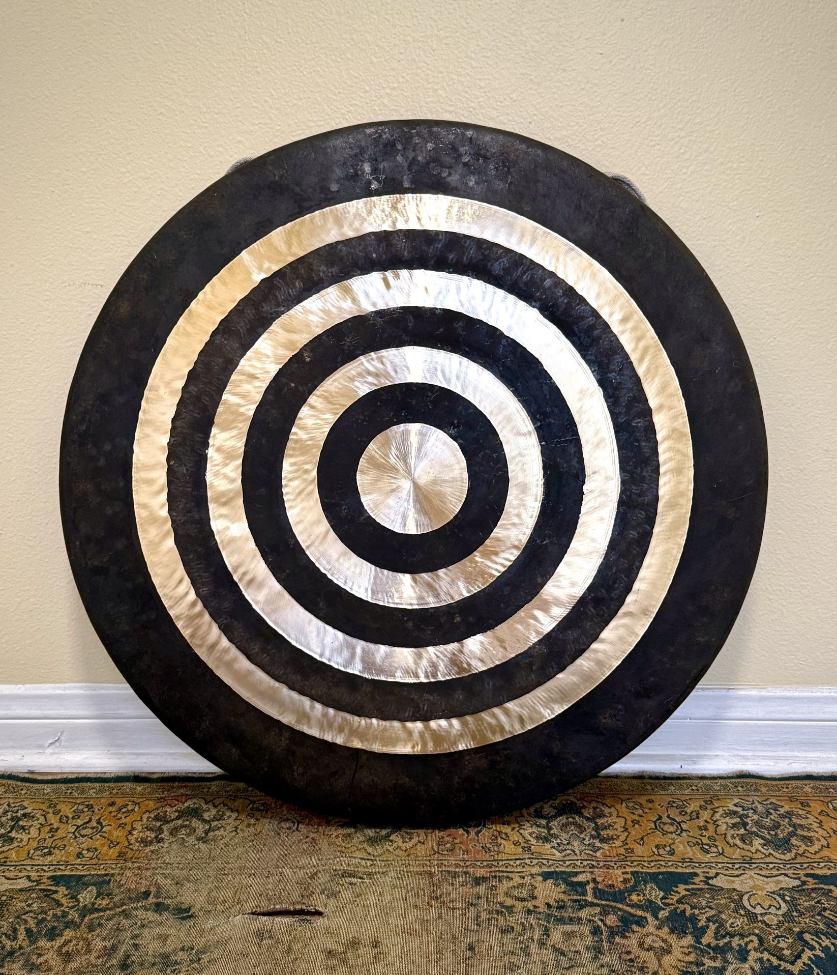 Massive 28” CONCENTRIC GONG Hand Hammered GORGEOUS Mint $699
