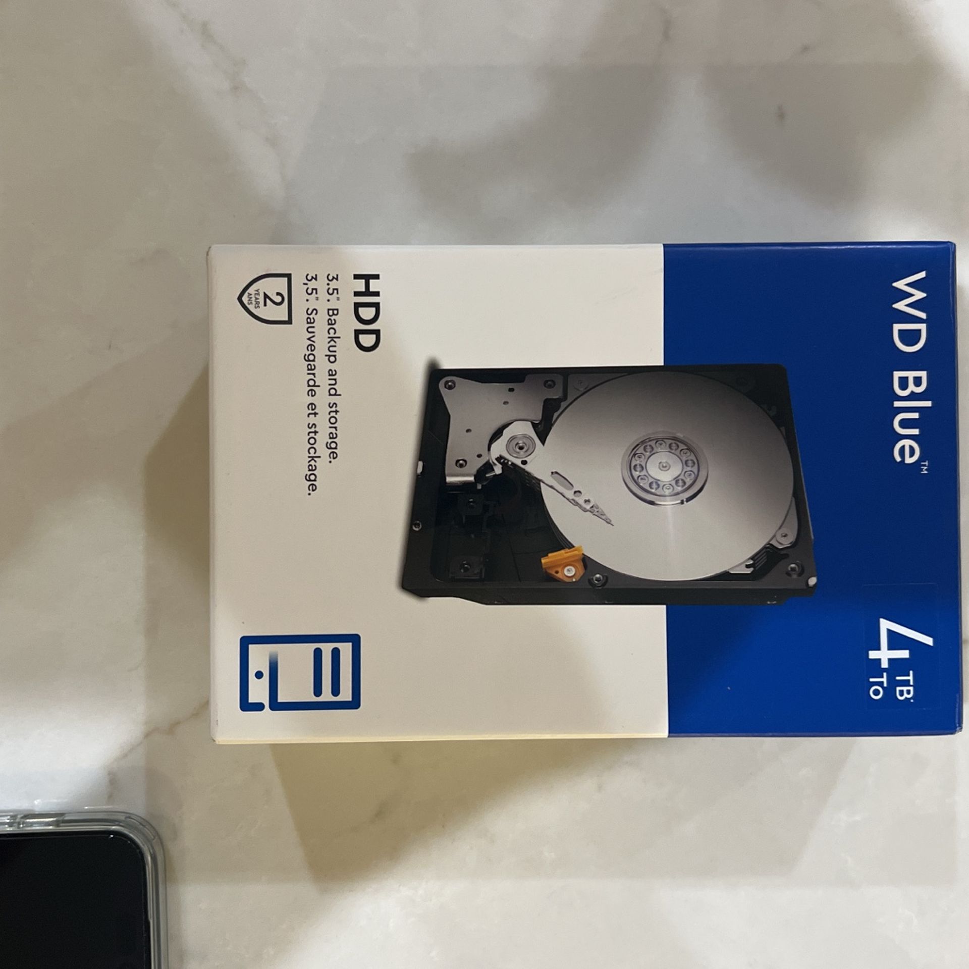 Western Digital 4 Tera Bite External Hard Drive.
