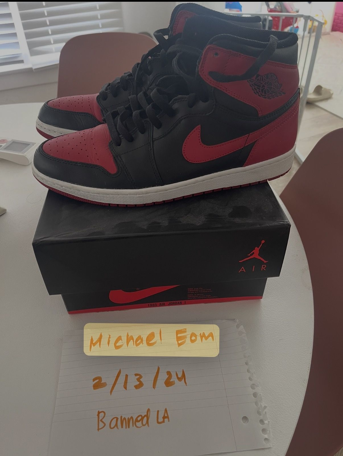 Jordan 1 Breds 2013 Size 12