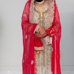 Pakistani/Indian Wedding Bridal Party Dress Desi