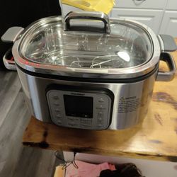 Stainless Steel Slow Cooker 