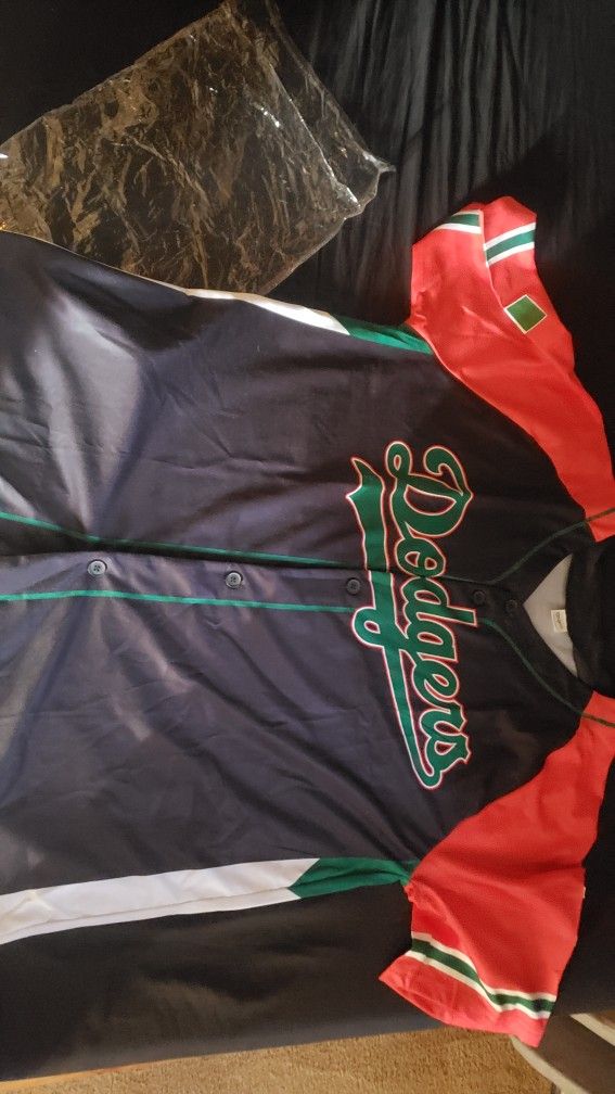 Mexican Heritage Night Dodgers Jersey Adult XL