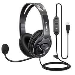 Mairdi USB Headset With Microphone