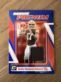2023 Panini Donruss Optic Dorian Thompson Robinson #RP-DTR Rookie Phenom-Cleveland Browns