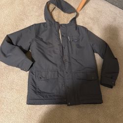 Patagonia Boys XL Sherpa Lined Zip Jacket 