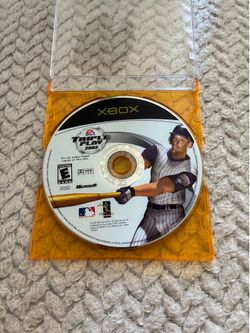 Xbox game triple play 2002