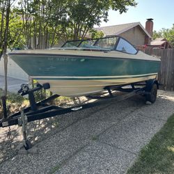 1980 Silverline Boat With Trailer