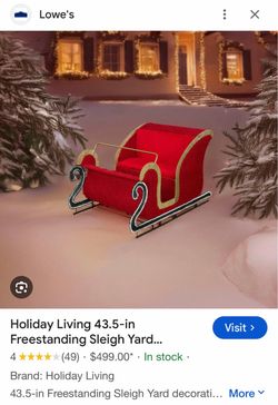 Santa sleigh
