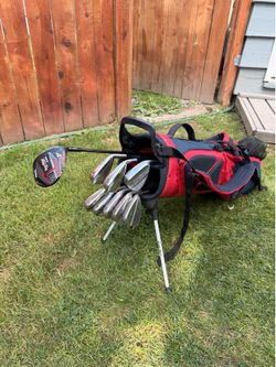 Golf set with bag