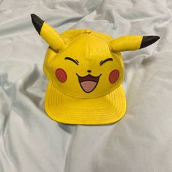 Pokémon Pikachu Baseball Cap w/ Ears Adult