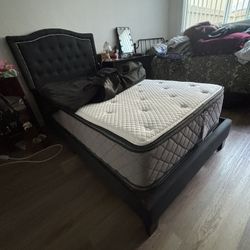 Bed Frame With Mattress