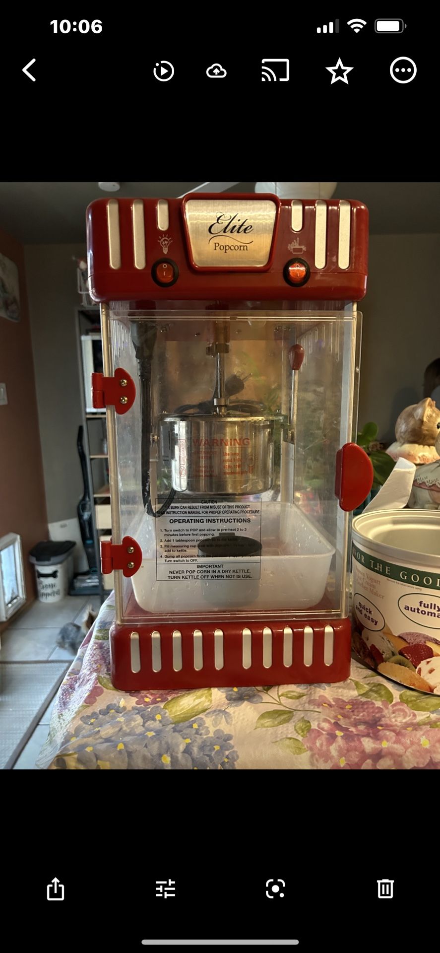 Pop Corn Popper,