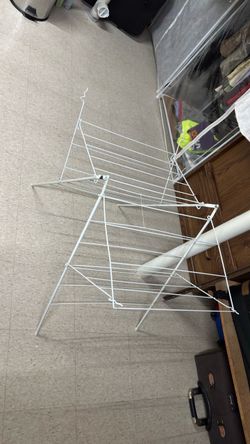 White Wire Drying Rack