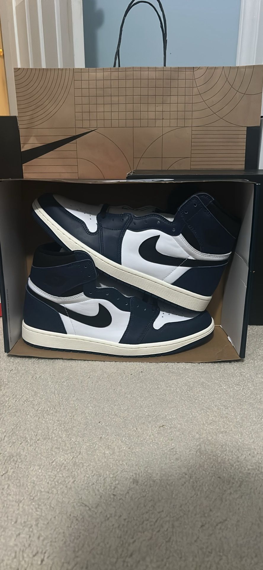 Jordan 1 High Midnight Navy