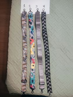 Crossbody straps all are   1 1/2" NEW