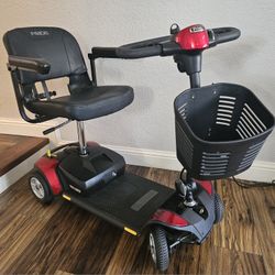 PRIDE GoGo Elite Traveller
4 Wheel Mobility Travel Scooter 
With Oxygen Tank Holder 
And Front Basket

-
 $850 
